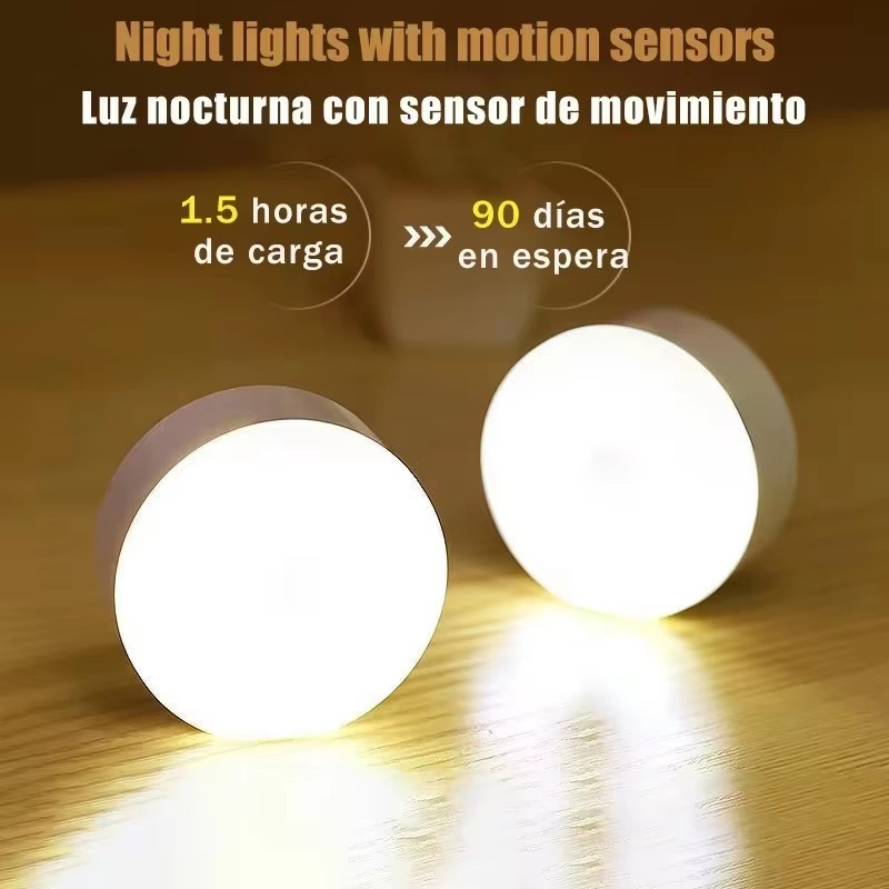 Light Switch - Lampu Malam LED Isi Ulang USB
