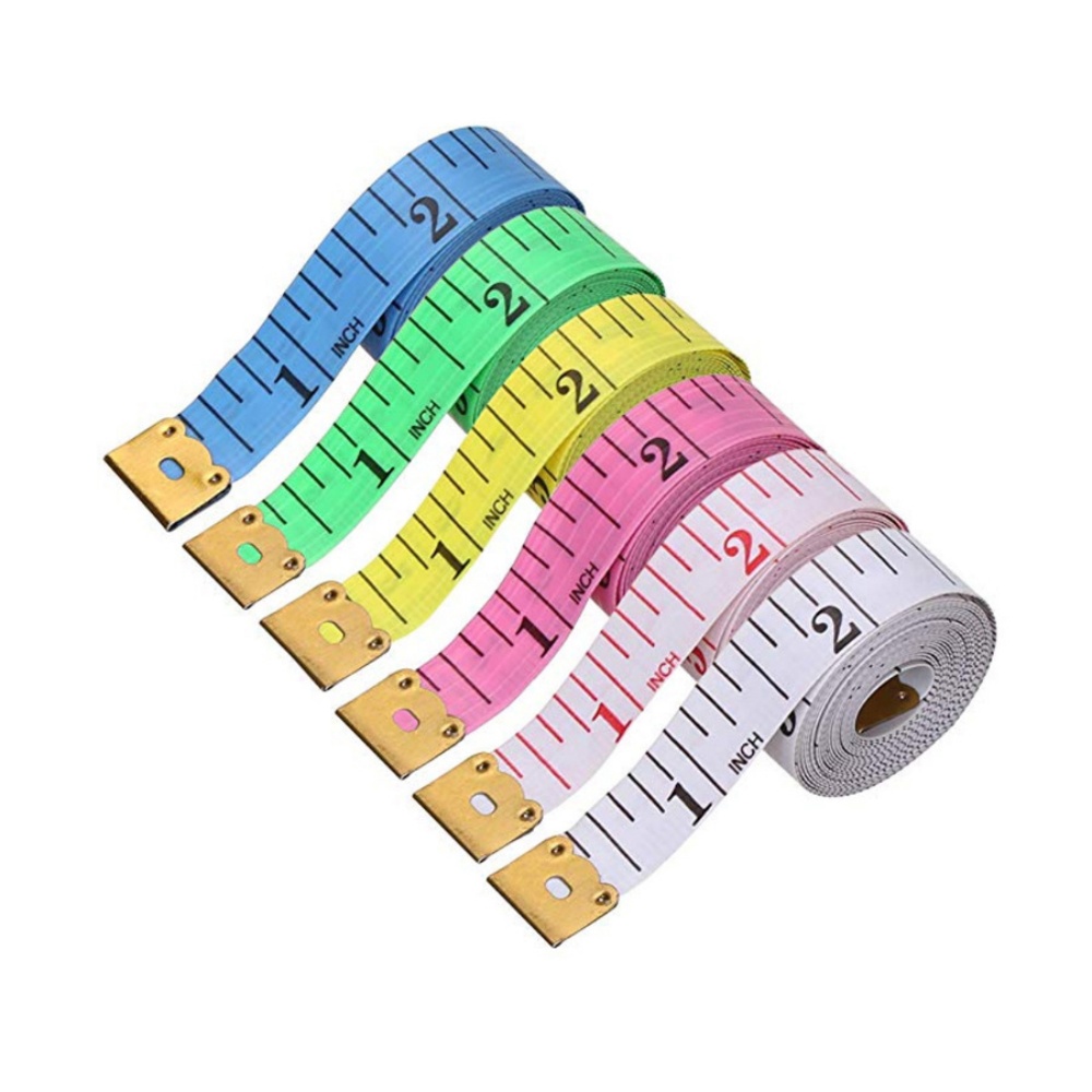 1/5/10Pcs 150cm/60-Inch Pita U - Tape Measure ulasan dan harga