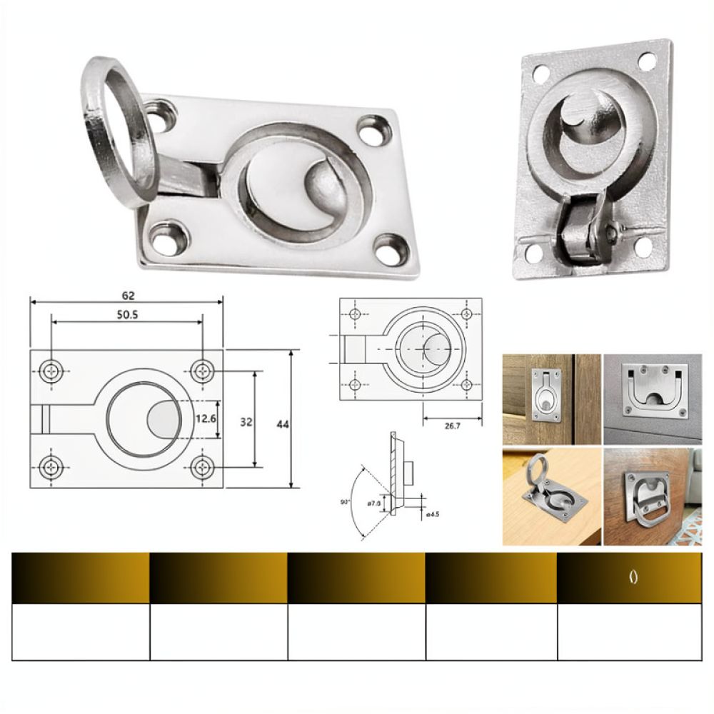 Cincin Tarik Bundar dari Baja  - Door Handle ulasan dan harga