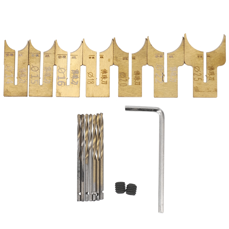 Set Mata Bor Manik-manik Kayu, - Drill Bits ulasan dan harga