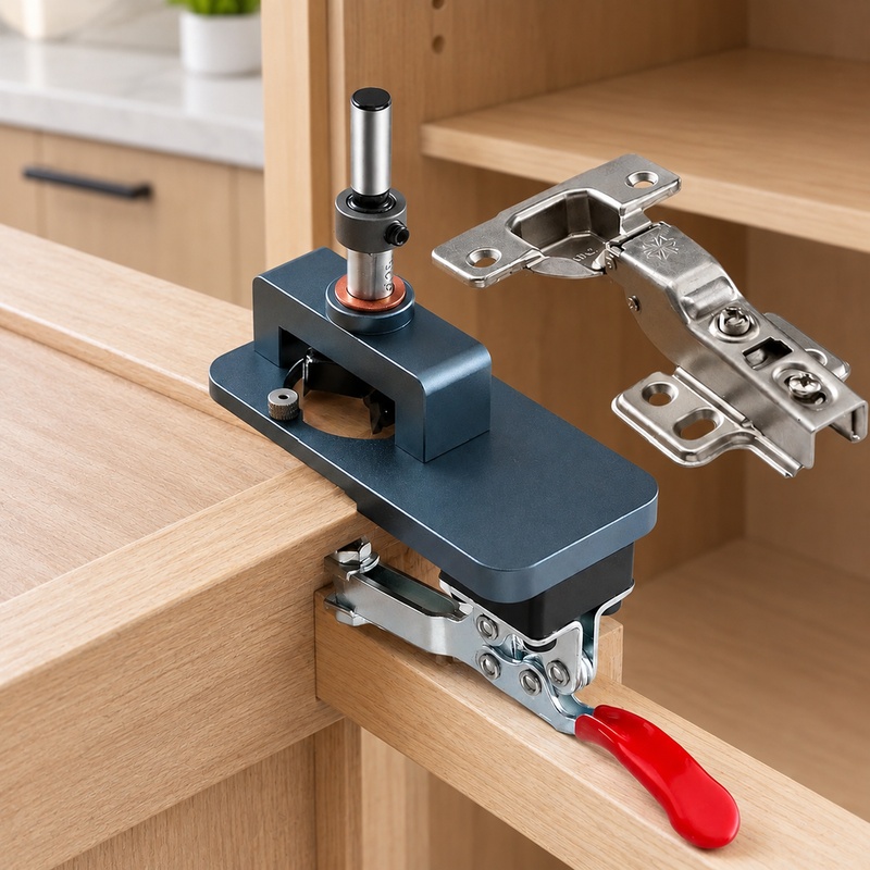 Penjepit Panduan Bor Presisi u - Cabinet Hinges ulasan dan harga