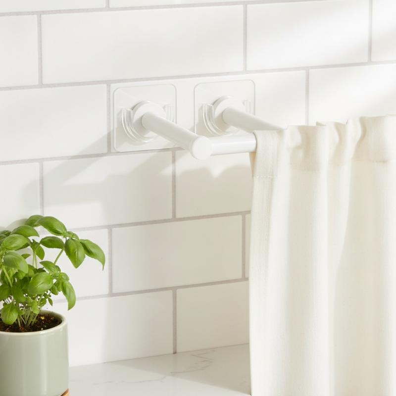 4 buah pengait batang tirai tr - Curtain Rods ulasan dan harga