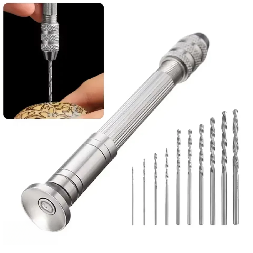 0.8-3.0mm Mini Hand Drill Alat - Drill Bits ulasan dan harga